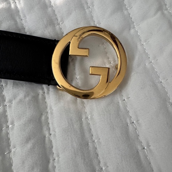 Gucci blondie black leather main image 4